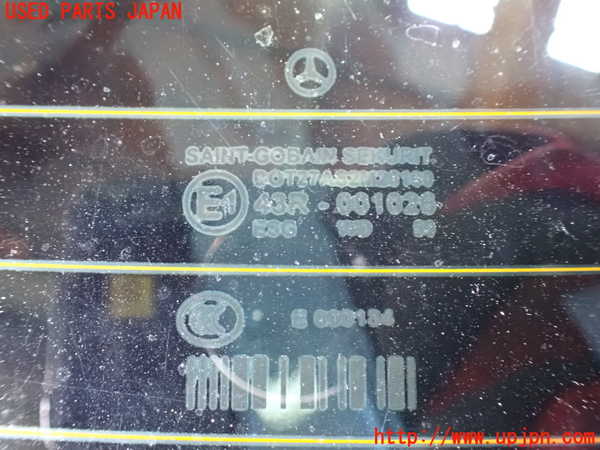 1UPJ-33931560]ベンツ CLS350 C219(219356C)リアガラス 中古 SAINT-GOBAIN SEKURIT M25100 43R-001026_m0002.jpg