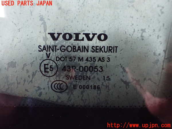 2UPJ-33971380]ボルボ・V70(BB420W)右クォーターガラス 中古(43R-00053 M435)_m0002.jpg