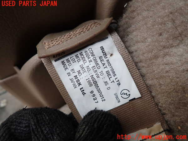 5UPJ-33997155]ビッグホーン(UBS73GW)右2列目シートベルト 中古_m0003.jpg