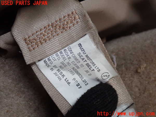 5UPJ-33997185]ビッグホーン(UBS73GW)左2列目シートベルト 中古_m0003.jpg