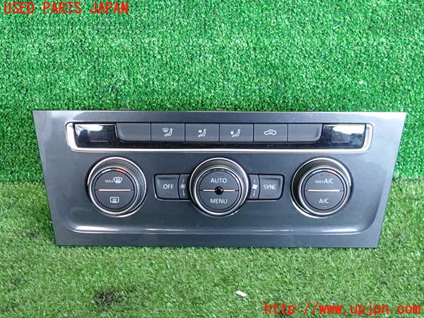 2UPJ-34196066]VW ゴルフ(AUCJZ)エアコンスイッチ1 中古_m0001.jpg