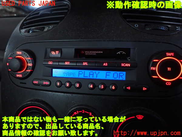 2UPJ-34226475]VW ニュービートル(9CAWU)テープデッキ 中古_m0005.jpg