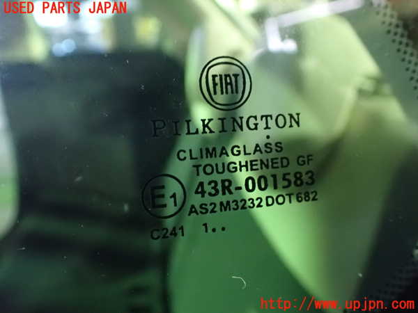 1UPJ-34241382]フィアット・500(31209)左クォーターガラス 中古_m0002.jpg