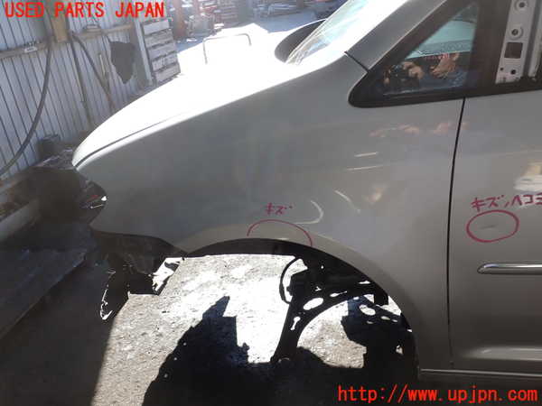 2UPJ-34301082]VW ゴルフ トゥーラン(1TBLG)左前フェンダー 中古_m0001.jpg