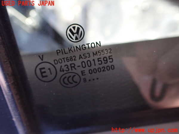 2UPJ-34301290]VW ゴルフ トゥーラン(1TBLG)右後ドア 中古 PILKINGTON M5532 43R-001595_m0003.jpg