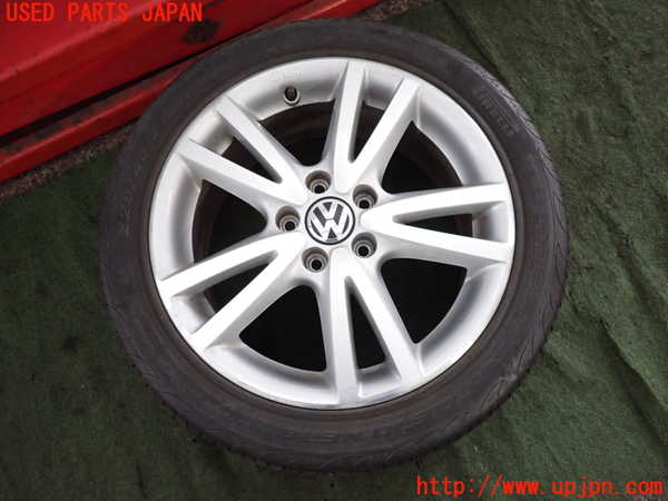 2UPJ-34309039]VW ゴルフ トゥーラン(1TBLG)タイヤ　ホイール　1本④ 225/45ZR17 中古_m0001.jpg