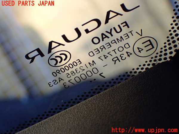 1UPJ-34381382]ジャガー・XF スポーツブレイク(JBS2NC)左クォーターガラス 中古_m0003.jpg