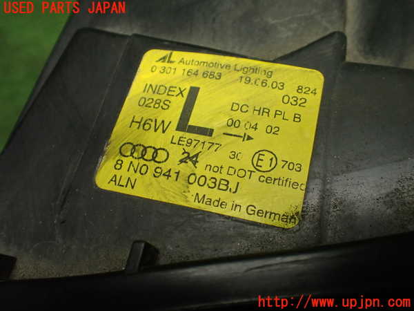 1UPJ-34401132]アウディ・TT ロードスター(8NAUQ)左ヘッドライト HID 中古_m0004.jpg