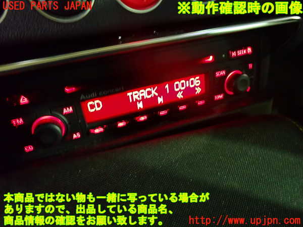 1UPJ-34406480]アウディ・TT ロードスター(8NAUQ)CDプレーヤー 中古_m0005.jpg
