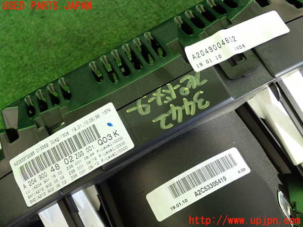 2UPJ-34426170]ベンツ C200(204048)(204)スピードメーター 中古_m0003.jpg