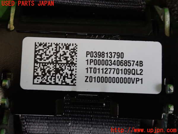 2UPJ-34447155]ボルボ・S60(FB4164T)右2列目シートベルト 中古_m0004.jpg