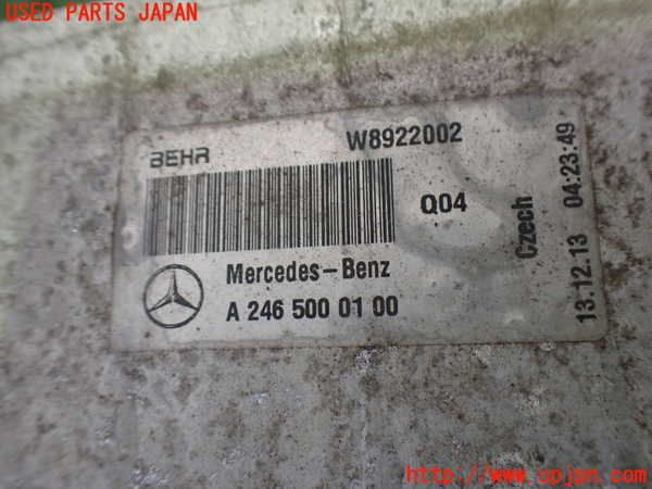 2UPJ-34472451]ベンツ B180(246242)(246)インタークーラー1 中古_m0003.jpg