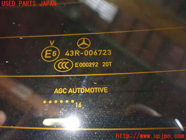 1UPJ-34491560]ベンツ C180 クーペ(205340C)(205)リアガラス 中古(43R-006723)_m0004.jpg