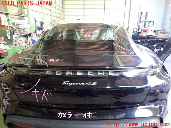 2UPJ-34551500]ポルシェ・タイカン 4S(J1NB)トランク 中古_m0001.jpg