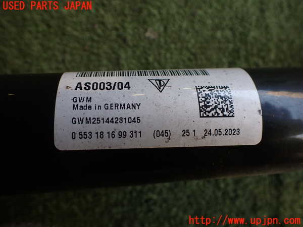 2UPJ-34554025]ポルシェ・タイカン 4S(J1NB)左リアドライブシャフト 中古_m0005.jpg