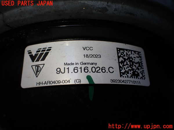 2UPJ-34555100]ポルシェ・タイカン 4S(J1NB)右リアスプリング 中古_m0002.jpg