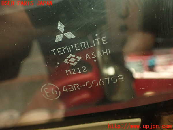 2UPJ-34581202]コルト ラリーアート バージョンR(Z27AG)左フロント三角窓ガラス 中古(43R-006708 M212)_m0004.jpg