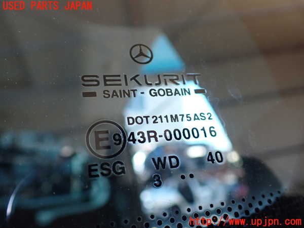 5UPJ-34671382]ベンツ ビアノ(Viano) W639 (639811)左クォーターガラス 中古 SAINT-GOBAIN SEKURIT M75 43R-000016_m0003.jpg