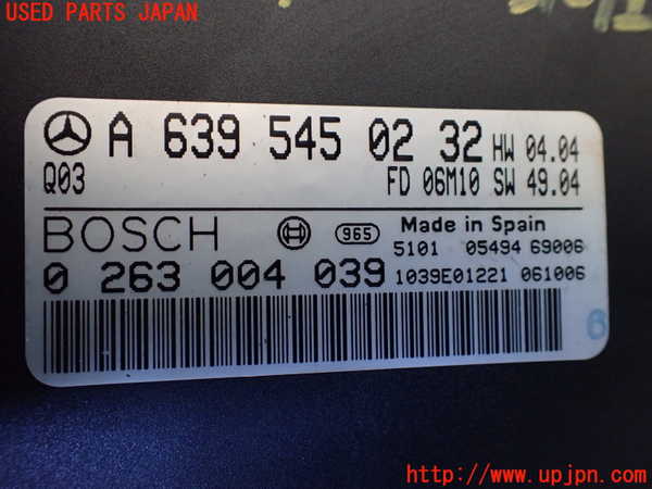 5UPJ-34686147]ベンツ V350 W639 (639811C)コンピューター2 中古 A6395450232_m0002.jpg