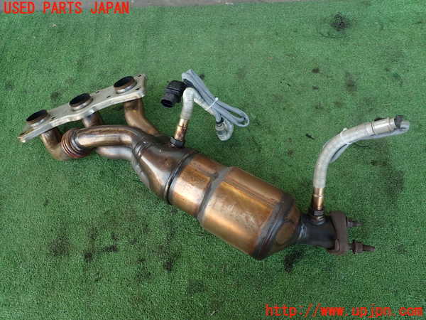 2UPJ-34742042]BMW X3(PC25)(E83系)エキマニ2 触媒 マニバーター 中古_m0004.jpg