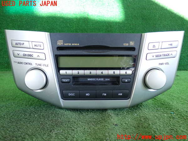 2UPJ-34766500]ハリアー(ACU30W)CD&MDプレイヤー（86120-48860） 中古_m0001.jpg