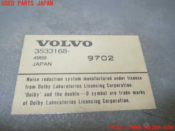 1UPJ-34816475]ボルボ・940(9B230)テープデッキ ジャンク_m0003.jpg