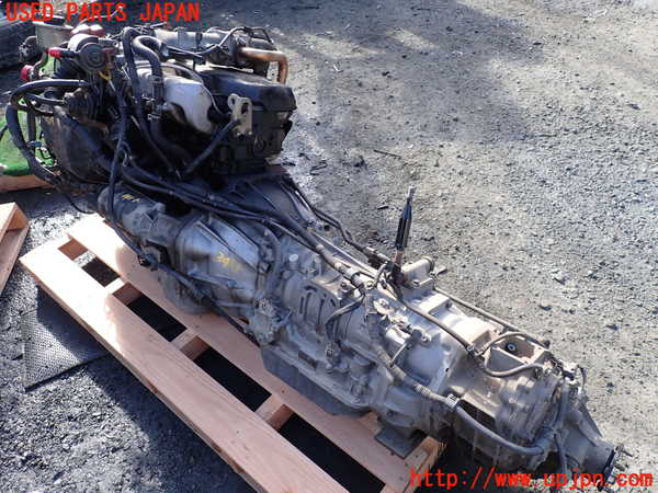 1UPJ-34852003]ランクル100系(HDJ101K)エンジン・ミッションセット(補機類・ECU付）1HD-FTE 4FAT 中古_m0004.jpg