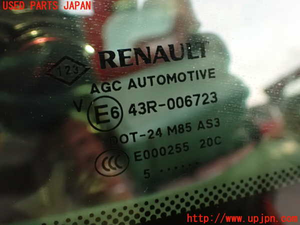2UPJ-34871380]ルノー・メガーヌ R.S.(ルノー・スポール)(DZF4R1)右クォーターガラス (43R-006723) 中古_m0003.jpg