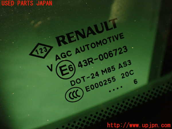 2UPJ-34871382]ルノー・メガーヌ R.S.(ルノー・スポール)(DZF4R1)左クォーターガラス (43R-006723) 中古_m0003.jpg
