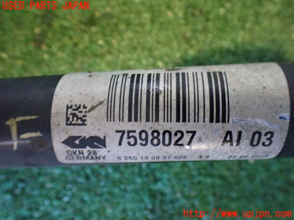2UPJ-34884015]BMW X3(WX20)左フロントドライブシャフト 中古 (F25)_m0003.jpg