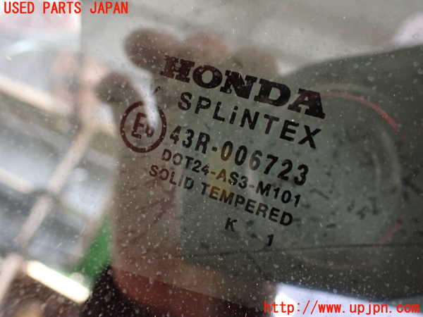 2UPJ-34921382]シビック タイプR(EP3)左クォーターガラス 中古 SPLiNTEX M101 43R-006723_m0002.jpg