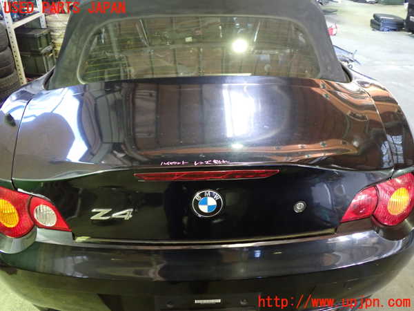 5UPJ-34981500]BMW Z4 ロードスター(BT25)　E85トランク 中古_m0001.jpg