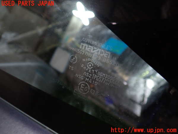 5UPJ-34991382]サバンナ RX-7 FB3S 後期(SA22C)左クォーターガラス 中古 NSG M419 43R-00014_m0002.jpg