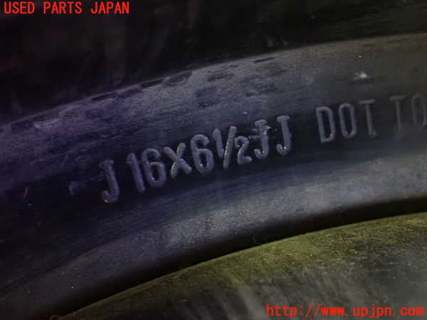 2UPJ-35049033]日産リーフ(ZE1)タイヤ　ホイール　1本③ 205/55R16 中古_m0003.jpg