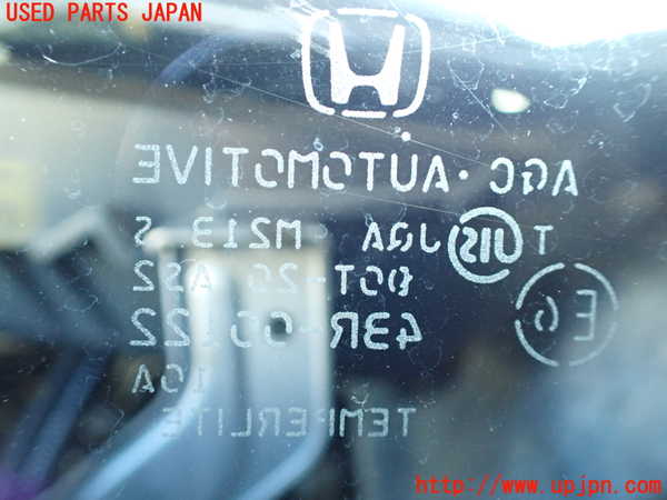 1UPJ-35101200]ステップワゴン スパーダ(RK5)右フロント三角窓ガラス 中古(43R-00122 M213)_m0002.jpg