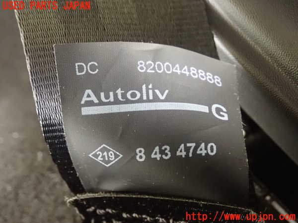1UPJ-35127185]ルノー・カングー(KWH5F1)左2列目シートベルト 中古_m0003.jpg