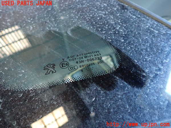 1UPJ-35131380]プジョー・2008(A94HN01)右クォーターガラス 中古(43R-006723 M101)_m0002.jpg