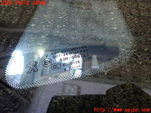 1UPJ-35131382]プジョー・2008(A94HN01)左クォーターガラス 中古(43R-006723 M101)_m0002.jpg
