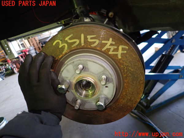 1UPJ-35154295]ロッキー(ROCKY) ハイブリッド(A202S)左フロントナックルハブ 中古_m0001.jpg