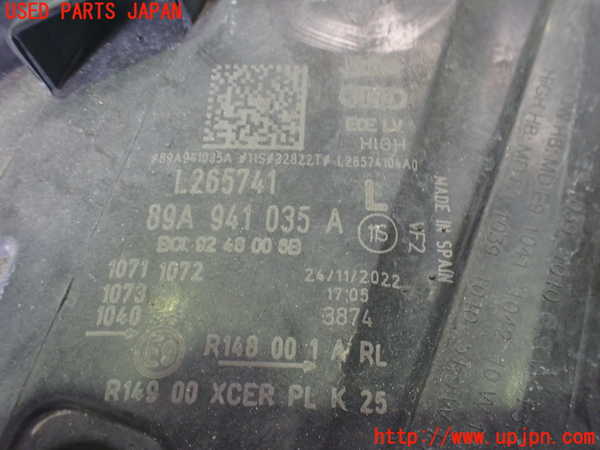 2UPJ-35181132]アウディ・Q4 スポーツバック e-tron(FZEBJ)左ヘッドライト LED (ジャンク品) 中古_m0004.jpg