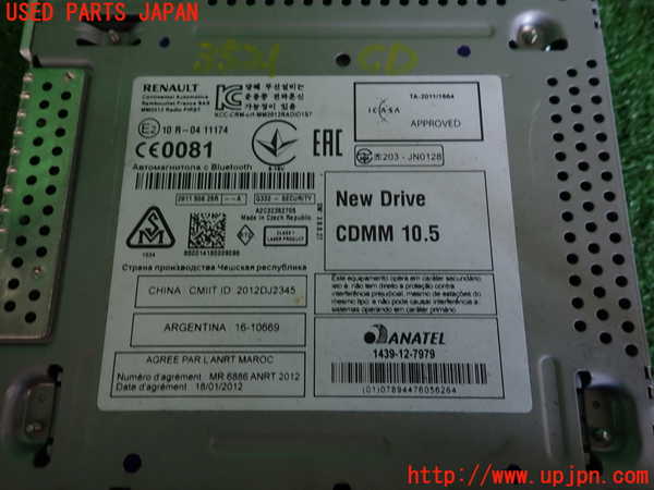 2UPJ-35216480]ルノー・メガーヌ R.S.(ルノー・スポール)(DZF4R)CDプレーヤー 中古_m0003.jpg