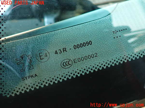 2UPJ-35231382]プジョー・RCZ(T7R5F02)左クォーターガラス (SYPKA 43R-000090) 中古_m0002.jpg