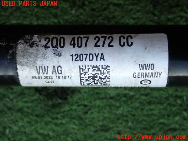2UPJ-35244010]VW・T-Cross(ティークロス)(C1DKR)右フロントドライブシャフト 中古_m0004.jpg