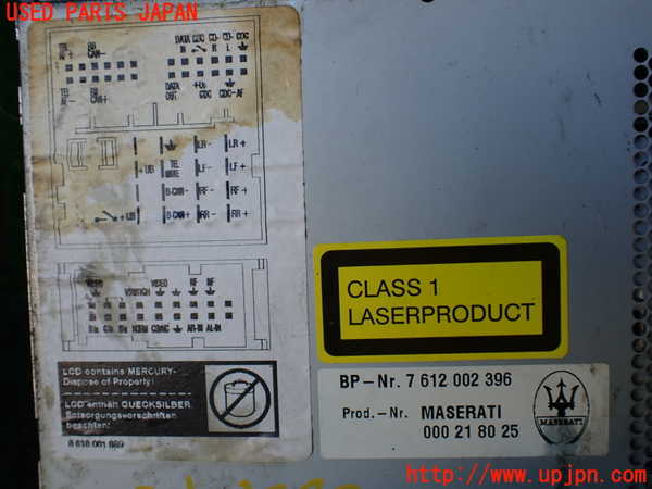 1UPJ-35306480]マセラティ・クアトロポルテ(MQP)CDプレーヤー 中古_m0004.jpg