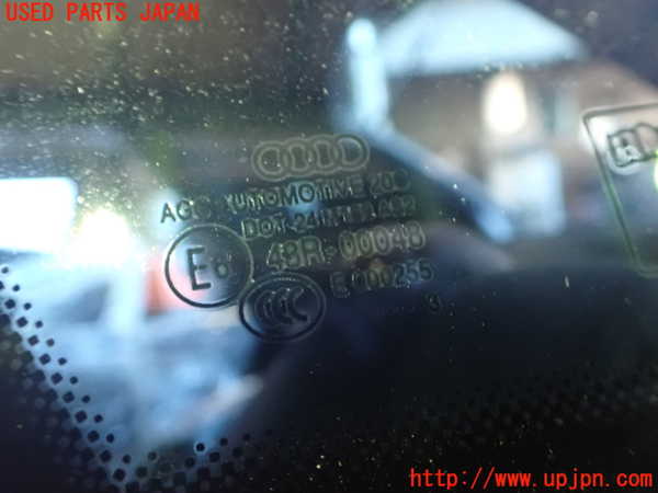 2UPJ-35331382]アウディ・Q3(8UCPSF)左クォーターガラス (43R-00048) 中古_m0002.jpg