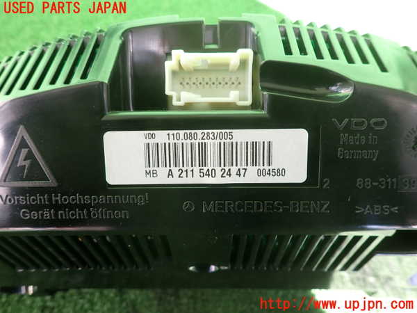 2UPJ-35516170]ベンツ E240 ステーションワゴン(211261)(S211)スピードメーター 中古_m0003.jpg