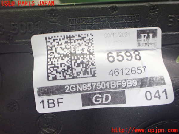 2UPJ-35531212]VW・T-Cross(ティークロス)(C1DKR)左ドアミラー 中古_m0004.jpg