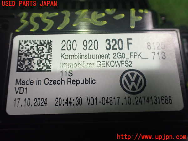 2UPJ-35536170]VW・T-Cross(ティークロス)(C1DKR)スピードメーター 中古_m0003.jpg