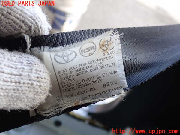 2UPJ-35557045]セリカ GT-FOUR(ST205)運転席シートベルト 中古_m0002.jpg