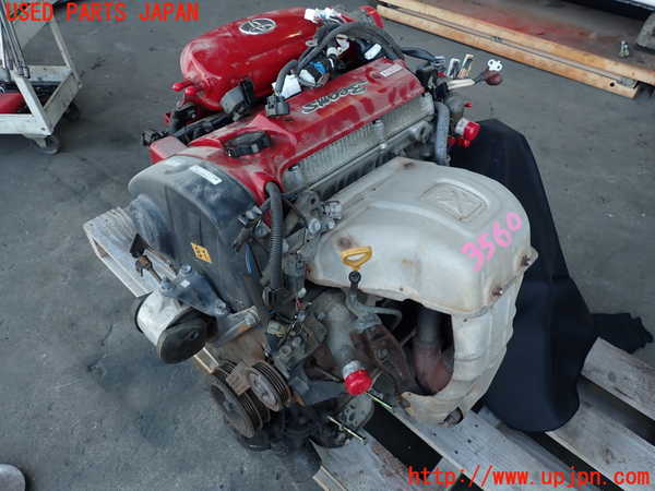2UPJ-35602010]MR2(SW20) (V型)エンジン 3S-GE (1番:1.27/2番:1.25/3番:1.28/4番:1.24) 中古_m0001.jpg